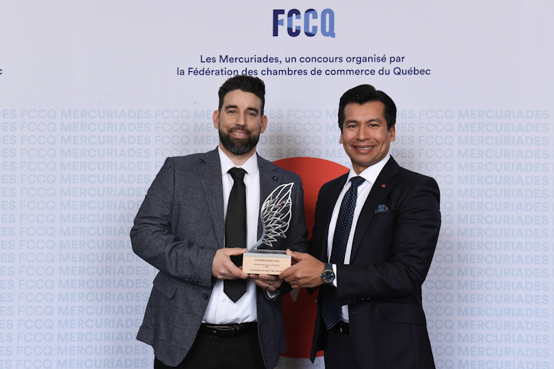 Laureats2026 - Les Brasseurs du Nord – Bière Boréale Guillaume Marion, Associé chez Sagard, représentant de Power Corporation du Canada