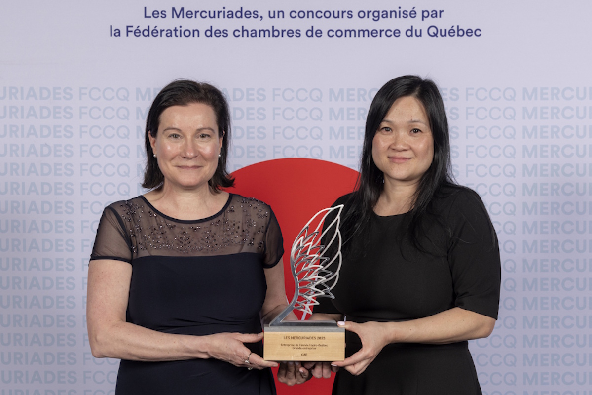 Laureats2025 - Entreprise de l’année Hydro-Québec - CAE